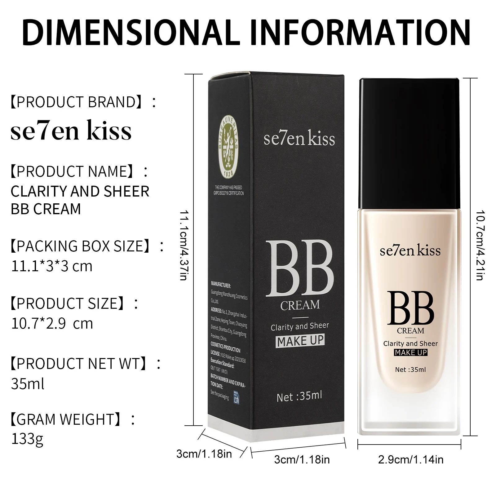 bb-cream-foundation-oil-control-35ml-see-ubbsx3fp-desc-4 Lightweight BB cream foundation with oil control and concealer for a natural nude finish, 35ml bottle.