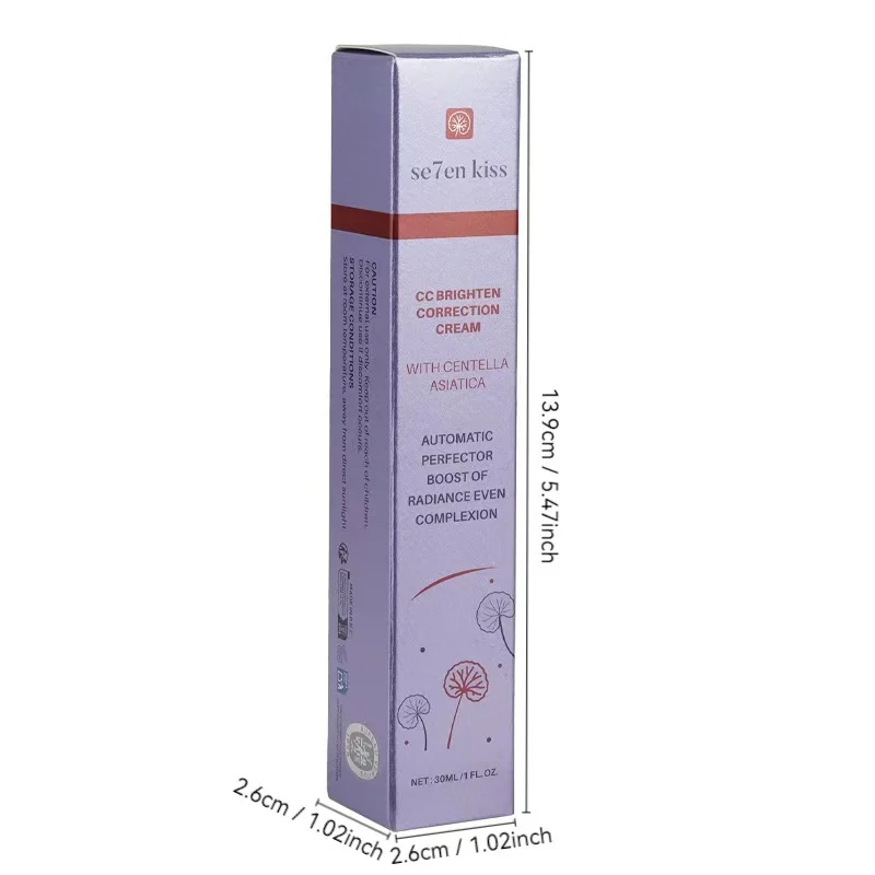centella-asiatica-cc-cream-primer-30ml-see-ugxfujbk-desc-4 Se7en Kiss Centella Asiatica CC Cream 30ml with SPF 25 for color correcting and pore minimizing