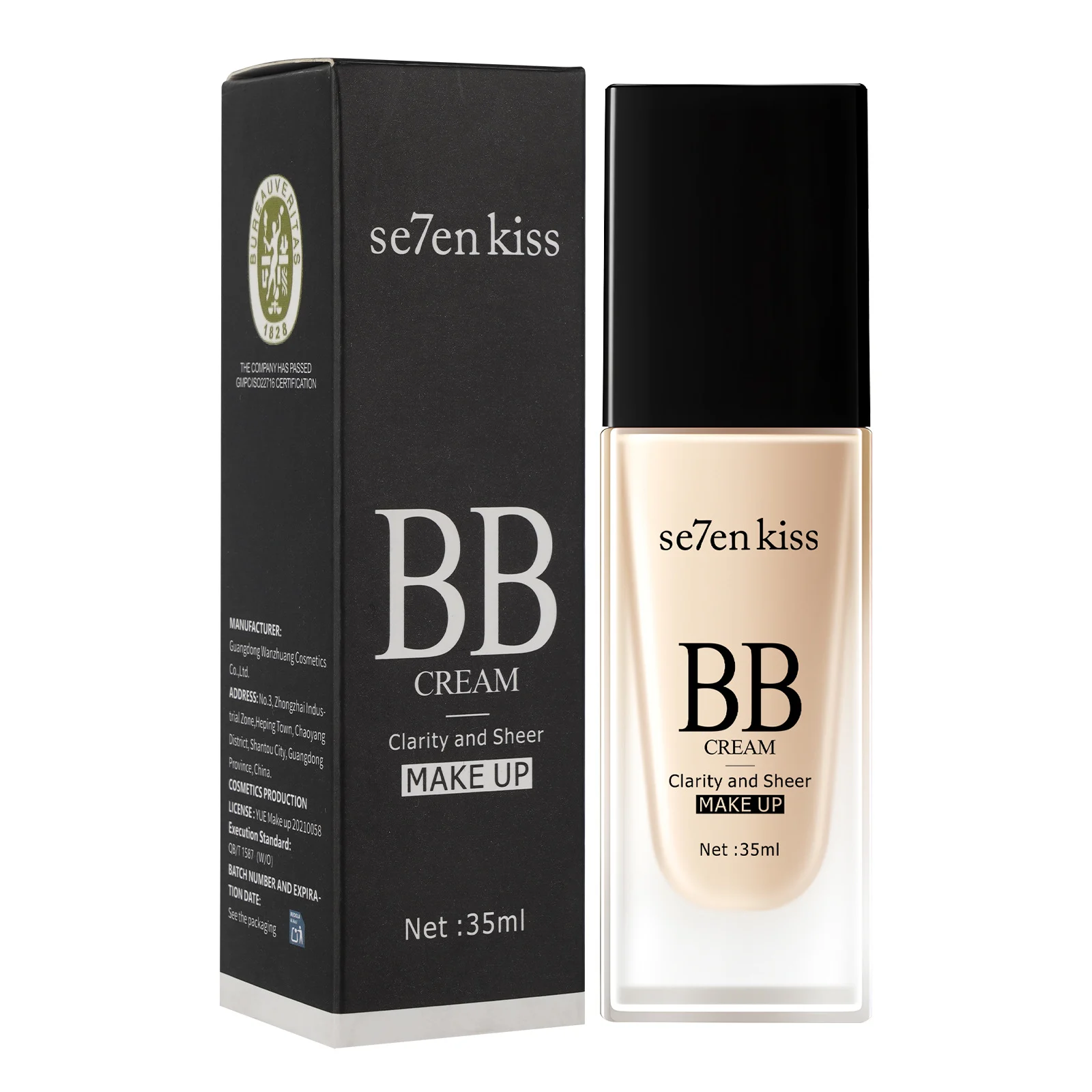 clarity-and-sheer-bb-cream-35ml-waterproof-foundation-see-pnzam74h-desc-5 Se7en Kiss Clarity and Sheer BB Cream 35ml waterproof foundation for natural glow and long-lasting wear