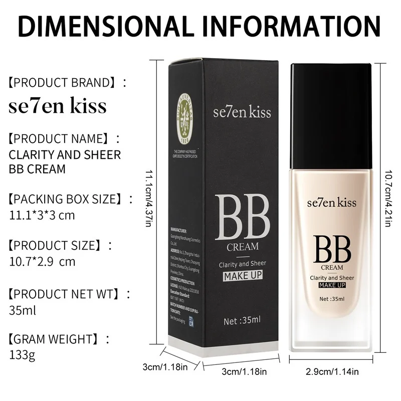 clarity-and-sheer-bb-cream-se7enkiss-see-ryua3m4v-1 Se7en Kiss Clarity and Sheer BB Cream in Ivory and Natural shades with waterproof long-lasting formula