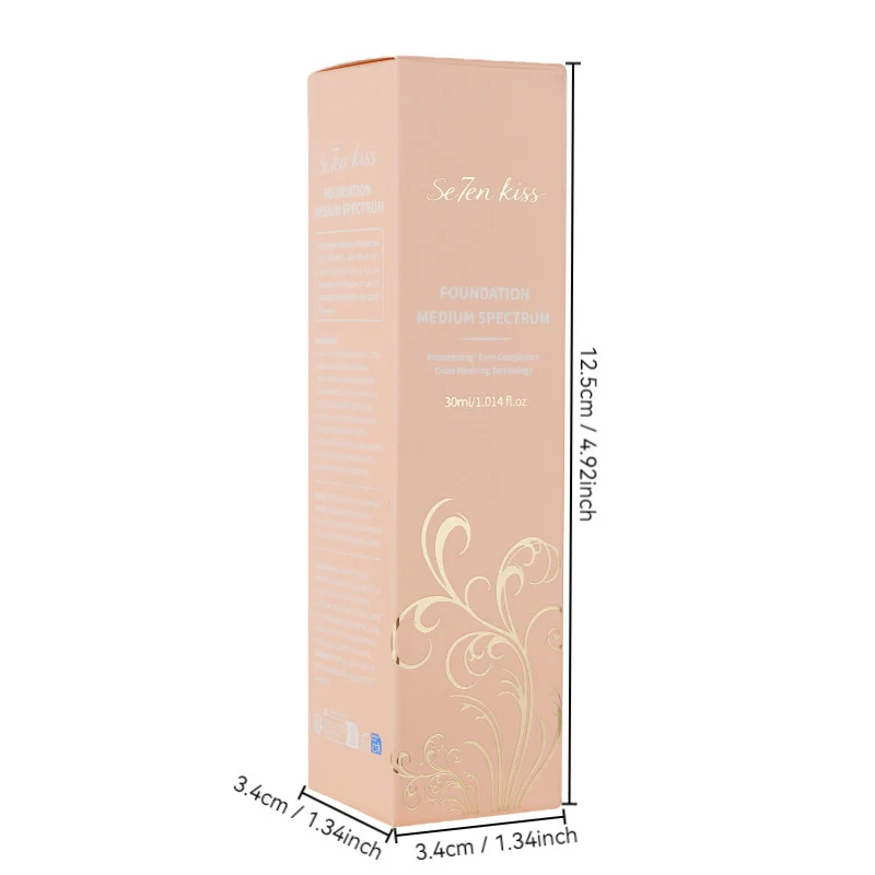 color-changing-liquid-foundation-30ml-se7en-kiss-see-984cpxga-1 Se7en Kiss Color Changing Liquid Foundation 30ml bottle showing natural coverage and temperature-reactive formula