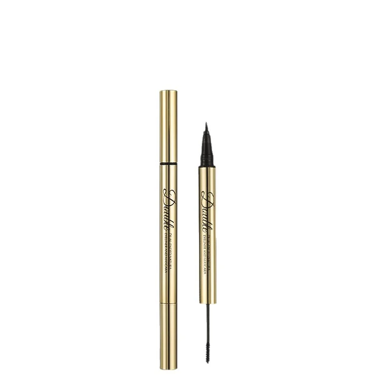 dual-ended-mascara-eyeliner-2-in-1-see-4fswrf27-1 Dual-ended Mascara and Eyeliner 2 in 1 Waterproof Smudge-proof Long-lasting Eye Makeup Set