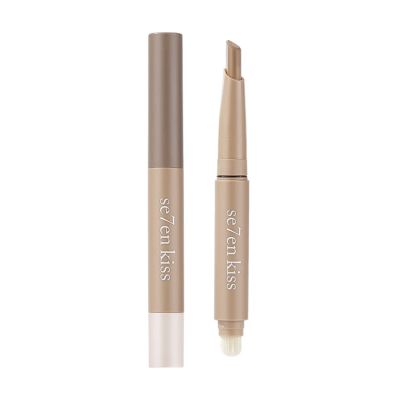 dual-headed-contour-stick-highlight-shadow-pen-see-k5rv4gr9-desc-4 se7en kiss Dual-Headed Contour Stick with Sickle Brush and Cream Applicator for precise nose and face shading